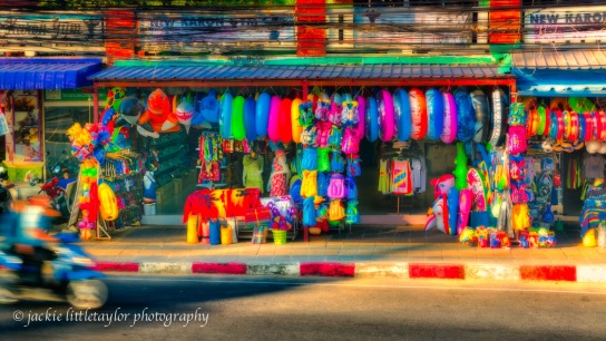 shop of color Karon Beach Phuket Thailand 16x9